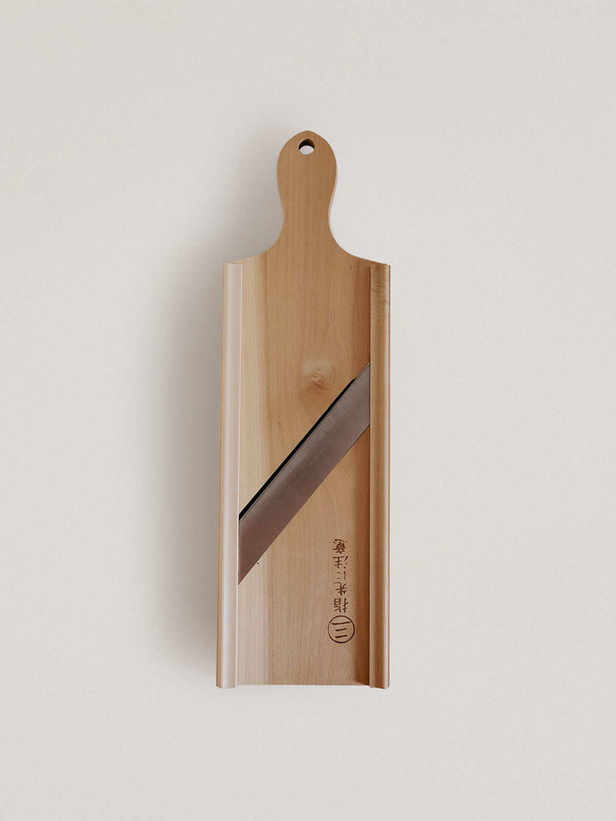 Wood mandoline